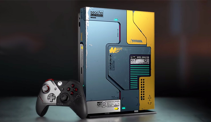 Xbox One X Cyberpunk 2077